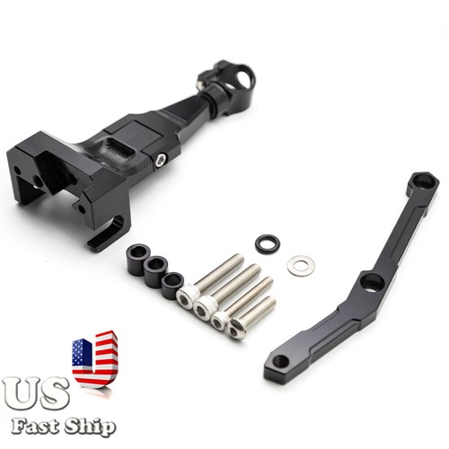 Steering Damper Stabilizer Linear W/Bracket Kit For MT09 FZ09 13-2020 Gold+Black - Picture 6 of 11