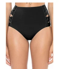 Soluna Women Under The Sun High-Waisted Eclipse Bottoms Size S B0556