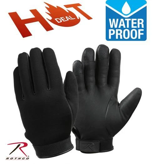 Rothco 3558 Mens Waterproof Insulated Neoprene Drivers Gloves (Choose Sizes)
Opens in a new window o