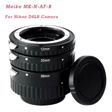 Meike MK-N-AF-B AF Auto Focus Macro Extension Tube Set for Nikon DSLR Camera