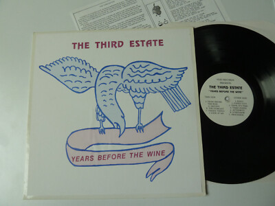 THE THIRD ESTATE - YEARS BEFORE THE WINE LP RE VOID Ltd Ed INSERT 1997 US PSYCH