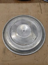 14" Original GM Chevy Corvette Aluminum 14 Inch Air Cleaner Lid. OK SURVIVOR