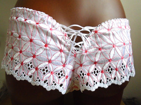 Aubade Bahia et Moi Saint Tropez Briefs XL Shorty Tangerine FR 5 EU 44 BNWT