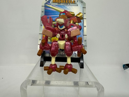 2002 Hasbro Medabots Arcbeetle Figure With Card KBT-11220-2 Inv-1602 - Picture 2 of 4