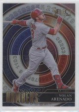 2022 Panini Select Select Numbers Holo Prizm Nolan Arenado #SN6 3n7