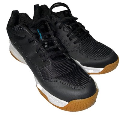 Salming Rival 2- Men s Squash Shoes Black Up- Padel Tennis Racquetball Gym Sz9.5