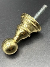 Vintage 1995 Baldwin Hardware Polished Brass Robe Or Towel Hook 3505.030