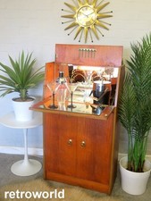 Vintage Retro 60s RIVINGTON of LONDON Home Cocktail Drinks Cabinet Bar