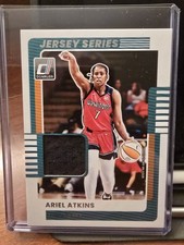 Ariel Atkins Donruss Jersey Card 2025 WNBA Washington Mystics