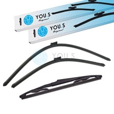 YOU.S Scheibenwischer Wischer SET VORNE+HINTEN für OPEL ASTRA J GTC / Stufenheck