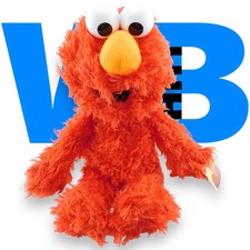 New Large ELMO Plush Red Sesame Street Place Character NWT 16"