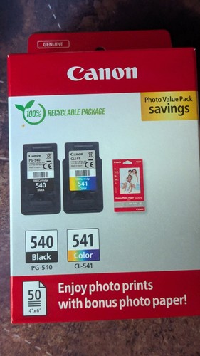 Canon PG-540L / CL-541XL Original Tintenpatronen für Pixma MG3650s