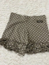 Matilda Jane girls sz 6 Chocolate Malt ruffle shorties Wonderful Parade coll