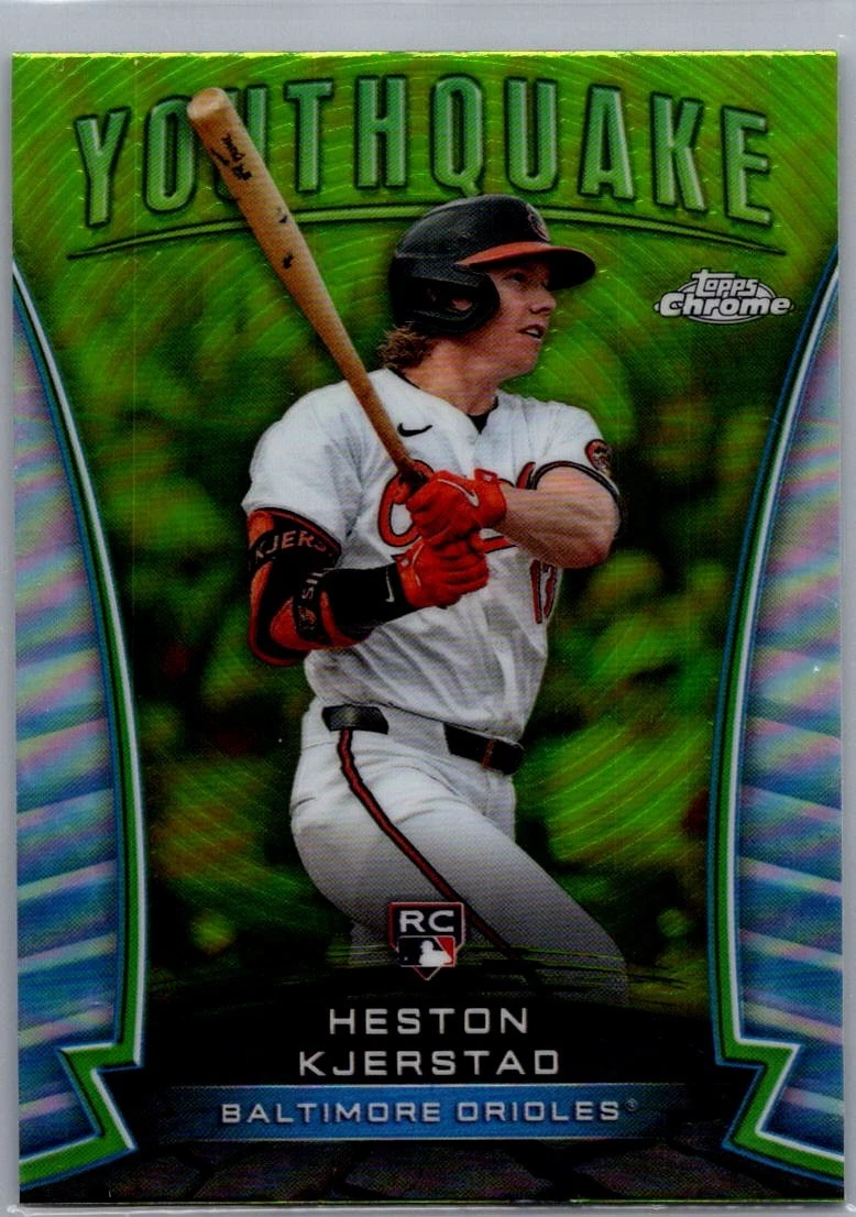 2024 Topps Chrome #YQ-15 Heston Kjerstad Youthquake
