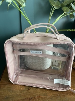 Transparenter Reise Kosmetikkoffer Make-up Toilettenartikel Aufbewahrungsbox Organizer