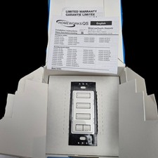 Lutron-HOMEWORKS.QSHQWD-W3BSRL-WHWired see Touch Keypad