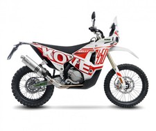 Silencieux slip-on LeoVince LV ONE EVO E5 KOVE 450 RALLY LOW/HIGH 2023 2024