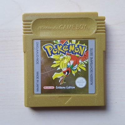Pokemon Goldene Edition Gold Nintendo Gameboy Color Spiel Modul Deutsch NOE