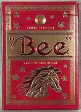Bee Year of the Horse 2026 stunning playing cards