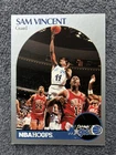 1990-91 NBA Hoops Sam Vincent #223 Michael Jordan Wearing #12 Basketball Card