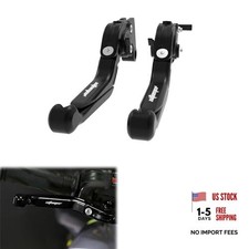 Fit for CB650F NC750S CNC Motorcycle Adjustable Brake Clutch Levers, Fit Black