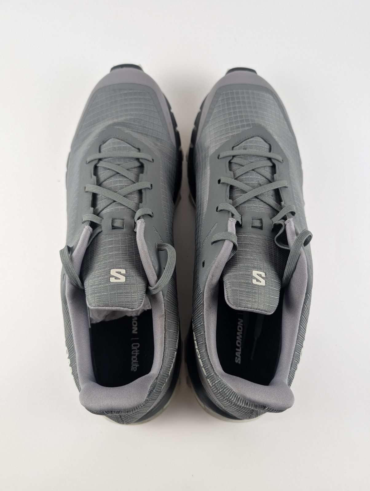 Scarpe da trekking Salomon Alpha Cross 5 trail running grigio da uomo taglia 13