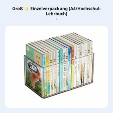 Transparentund Buchständund transparent Fächundn Großes Fassungsvundmögen für