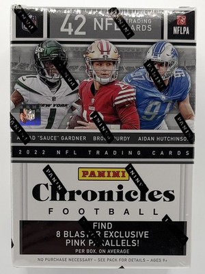 2022 Panini Chronicles Football Factory Sealed NFL Blaster Box