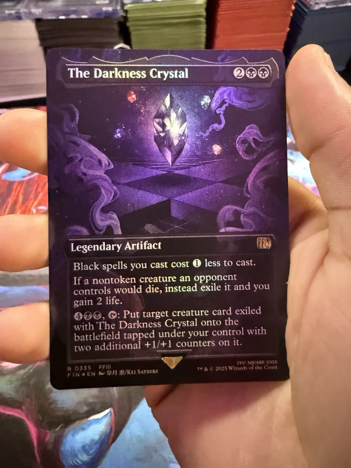 The Darkness Crystal (Borderless) 0335 Final Fantasy (FOIL) MTG - Image 3 of 4