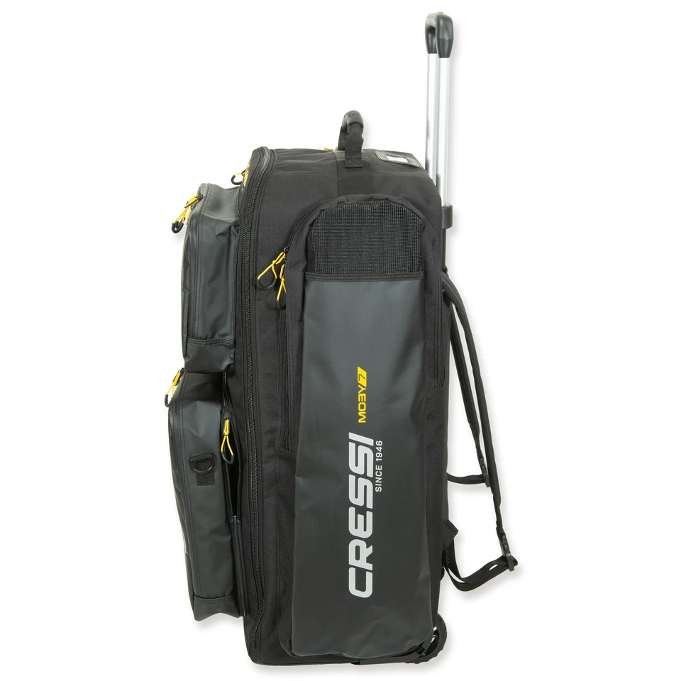 Cressi Moby 7 - großer Tauchrucksack mit Rollen und Teleskopgriff - Bild 3 von 4