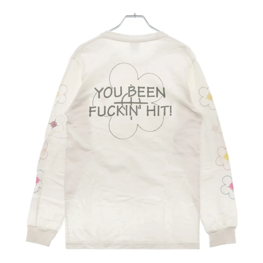 SUPREME 17SS Been Hit L S Tee fève imprimé fleurs col rond coupe manches longues occasion 0