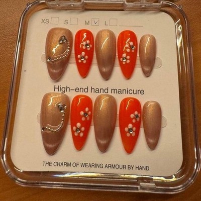 Clementine Bloom Nail Set