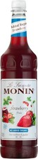 Monin No Added Sugar Strawberry Syrup 1ltr
