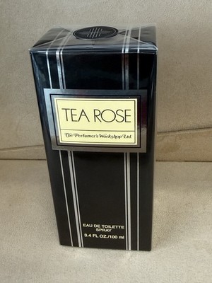 TEA ROSE by Perfumer's Workshop | Women s 3.4 Oz Eau de Toilette Spray | SEALED