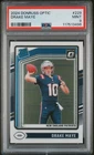 2024 Donruss Optic Rated Rookie Drake Maye RC PSA 9 MINT New England Patriots