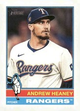 2025 Topps Heritage #55 Andrew Heaney