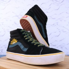 Vans Trip Outdoors Sk8-Hi Black Sneakers Comfycush Skate Shoes Men's 9 - Wo 10.5