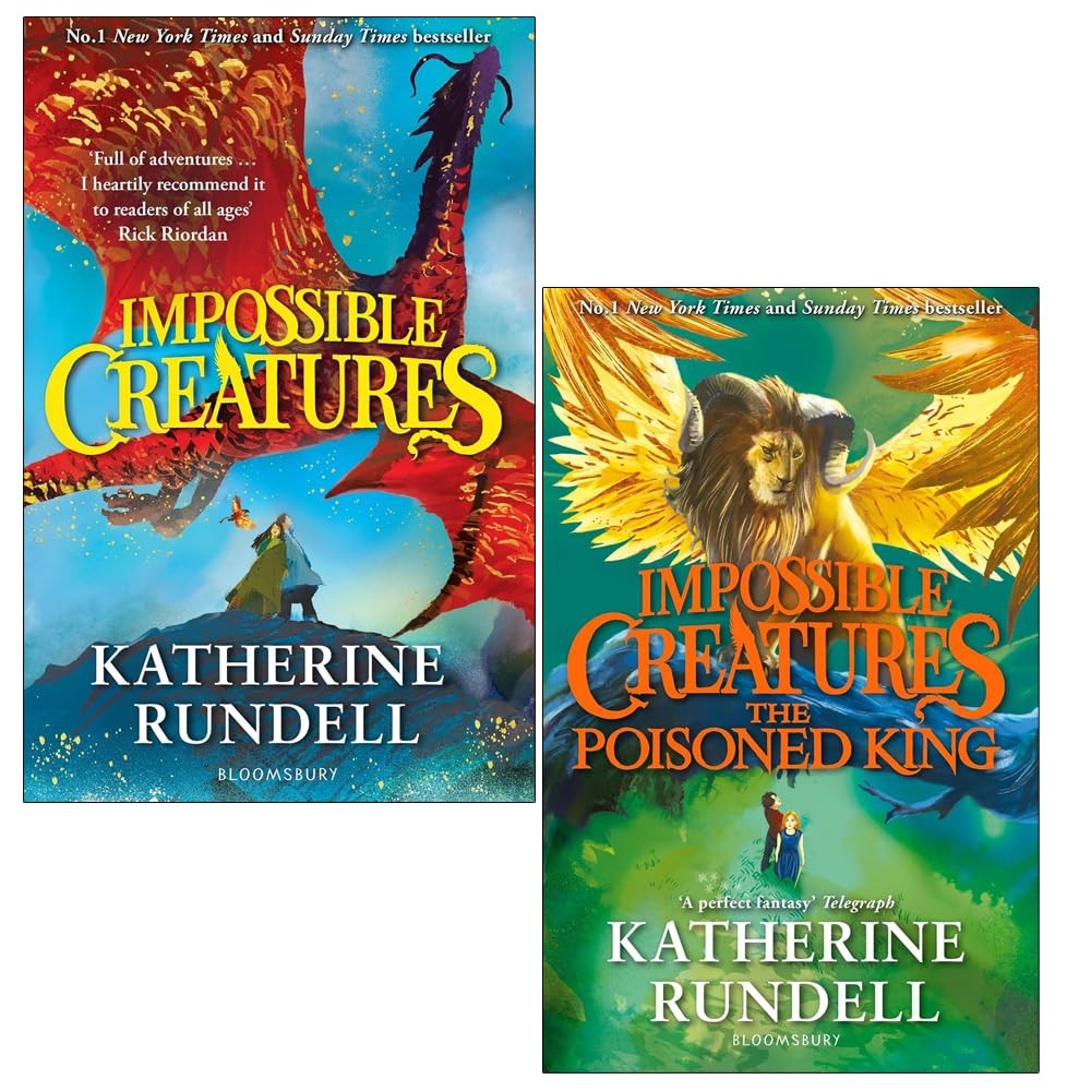 Impossible Creatures by Katherine Rundell 2 Books Collection Set, Paperback NEW