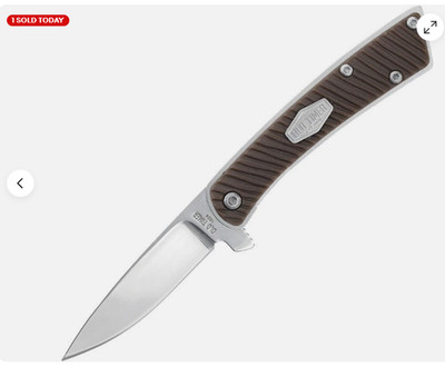 Old Timer Slim Linerlock Drop Point Every Day Folding Pocket Knife 1226635