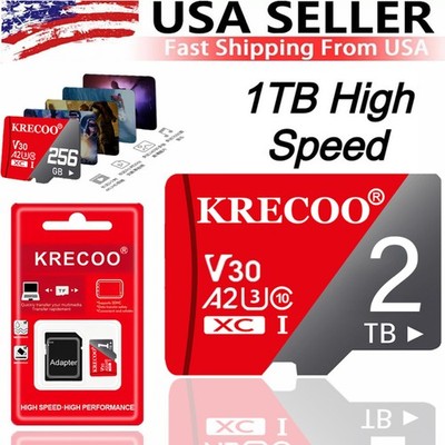 128GB 256GB Micro SD Card C10 SDHC Memory Card TF Card For Cameras Phone Lot