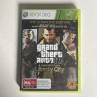 Grand Theft Auto IV & Episodes From Liberty City Xbox 360 Game PAL NO MAP GTA