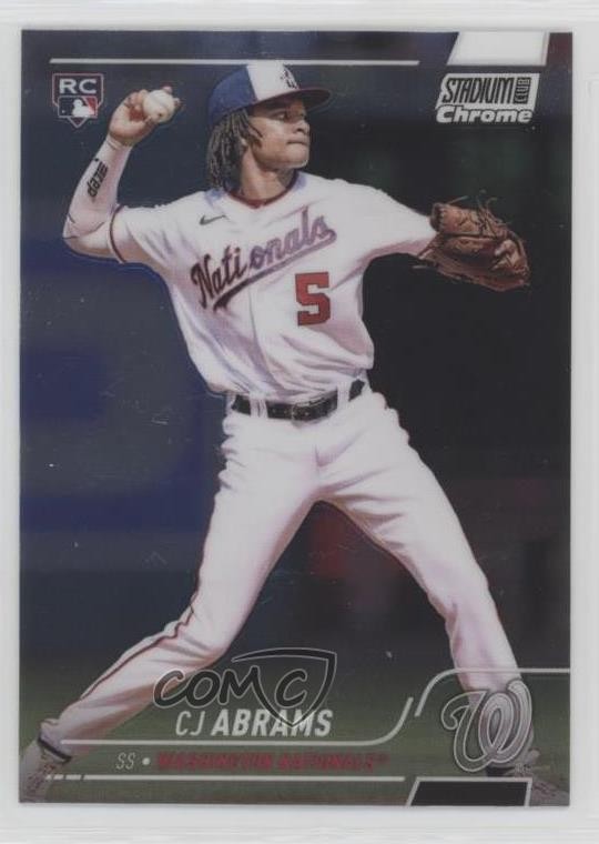 2022 Topps Stadium Club Chrome CJ Abrams #31 5w0