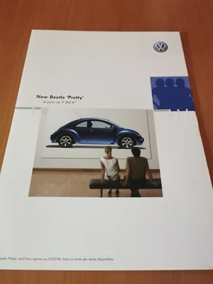 CATALOGUE BROCHURE VW NEW BEETLE PRETTY SÉRIE SPÉCIALE - Photo 1/3