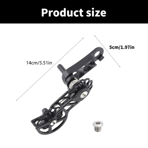Single Speed Chain Tensioner Cycling Double Spring Chain Guide Bike Protectors - Picture 8 of 12