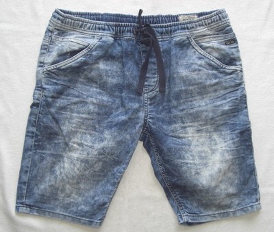 Tom Tailor Mens Jeans Short Short Pants Size L W32 Slim Aedan (Like) New