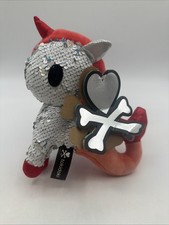 TokiDoki Unicorno Cora Plush New RARE SEQUIN PLUSH 2019 Mermicorn