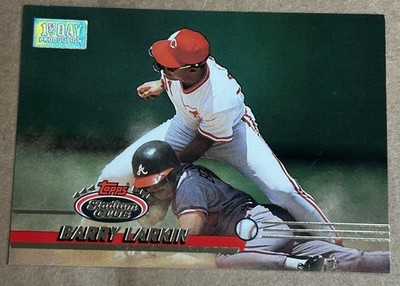 1993 Topps Stadium Club 1st Day Production Issue Barry Larkin #415 HOF Reds