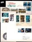 # ASCENSION, AUSTRALIA 1975 - 5 FDC - SPACE