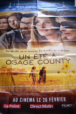 P317 Kinoplakat AUGUST IN OSAGE COUNTY Meryl Streep, Julia Roberts 119 x 160 cm