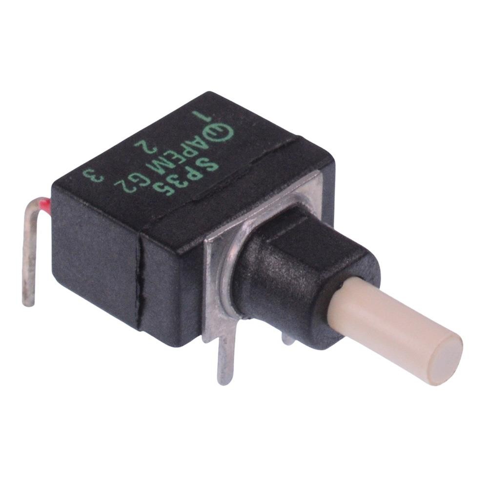 SP35W010000 APEM NO Momentary Snap-Action Right Angle Push Button Switch SPST